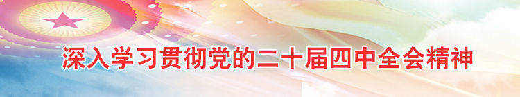 深入学习贯彻党的二十届四中全会精神